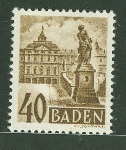 Germany/Baden (5N) #5N38 Mint (NH) Single