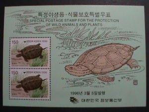 ​KOREA-1996 SC#1865 PROTECTION OF WILD ANIMALS AND PLANTS: MNH S/S-VERY FINE