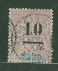 Madagascar (British Consular & Inland Mail) #49 Used Single