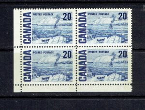 CANADA - 1967 - 20 CENT CENTENNIAL -  LL PB - TAGGED - SCOTT 464p - MNH