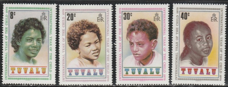 Tuvalu #125-128 MNH Full Set of 4