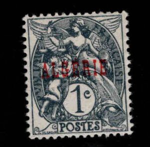 ALGERIA Scott 1 MH*  stamp