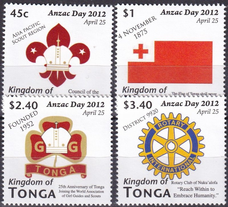 Tonga #1180-3  MNH CV $8.25 (Z9531)