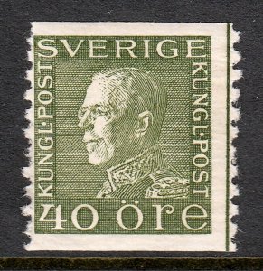 Sweden - Scott #183 - MH - Pulled perf UL corner - SCV $35