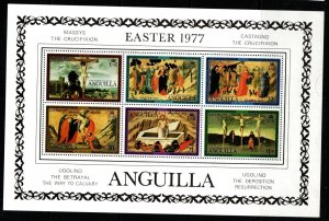 ANGUILLA SGMS297 1977 EASTER MNH