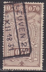 Belgium Q147 Parcel Post & Railway Stamps 1924