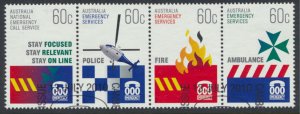 Australia SC# 3307a SG 3441 Used Emergency Services w/fdc see details & scan