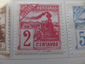 Honduras 1898 2c fine mh* stamp A11P12F29