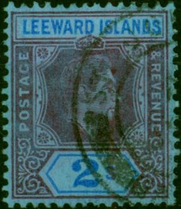 Leeward Islands 1942 2s Reddish Purple & Blue-Blue SG111a Fine Used