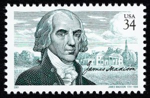 US 3545 MNH VF/XF 34 Cent James Madison (1751-1836)