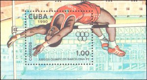 Cuba #3198-3204, Complete Set(7), 1990, Olympics, Never Hinged