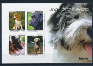 [31637] Grenada Grenadines 2011 Animals Dogs MNH  Sheet