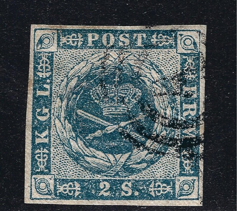 Denmark Nice SC #3 F-VF Used hr SCV$60...Such a Deal!