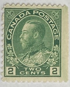 CANADA 1911-1925 #107 King George V 'Admiral' Issue - MNH (CV 40$ +)