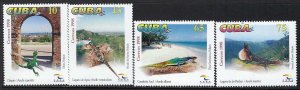 Cuba 3955-58 MNH REPTILES Z492