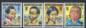 British Virgin Is 356-59 MNH 1979 Intl Year of the Child (an9789)