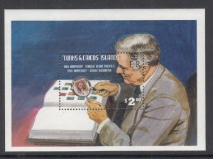 Turks and Caicos 526 Souvenir Sheet MNH VF