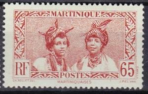 1933 Martinique Scott 151 Martinique Women mh