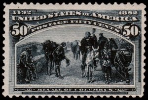 United States Scott 240 (1893) Mint HR F, CV $450.00 C