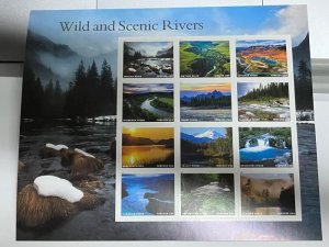 Wild and Scenic Rivers 8 sheets of 96pcs