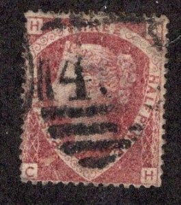 Great Britain #32 Plate #3 F/U ~jm-2430