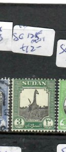 SUDAN  (P1401B)  3 MMS GIRAFFE   SG 125   MOG 