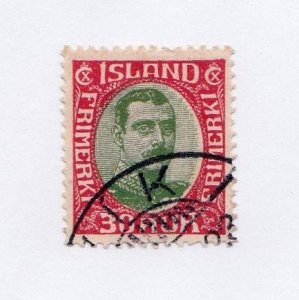 Iceland stamp #122, used