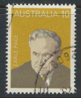 Australia  SC# 614  Prime Minister  Page  Used see detail