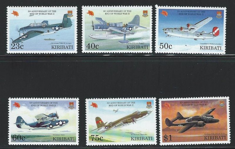 Kiribati mnh  sc. #  662 - 667