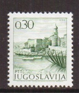 Yugoslavia   #1066a  MNH  1971  views  30p  green