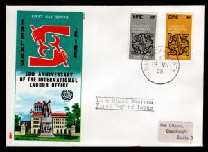 Ireland 1969 FDC ILO!