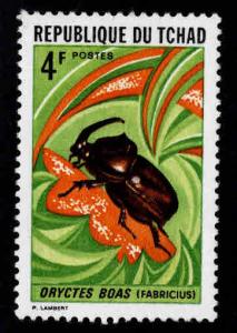 Chad TCHAD Scott 255 MNH** Beetle stamp