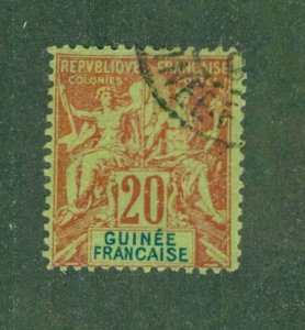 FRENCH GUINEA 9 USED (RL) 2615 CV $16.00 BIN $7.35
