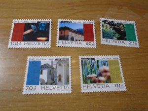 Switzeland  #  B629-33  MNH