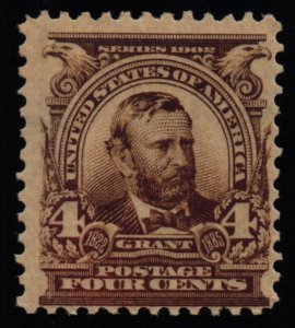 US Scott #303 - F/VF - 4c Grant  - Brown - MNH - 1903