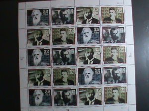 ​UNITED STATES-1996 SC # 3061-4 PIONEER OF COMMUNICATION STAMPS-MNH SHEET VF