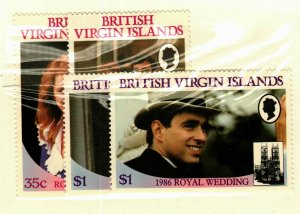 British Virgin Islands #537-40 MH CV$3.40