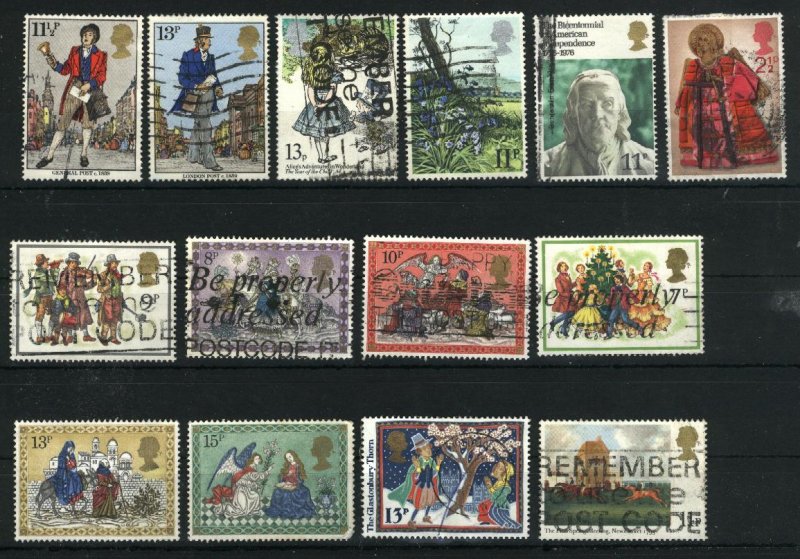 Great Britain (14) differemt used VF  PD