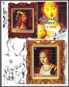 Mali 2005 Art Paintings Albrecht Durer Sheet MNH