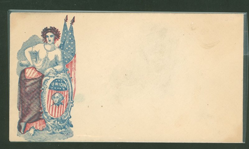 US  The Union Civil War Patriotic (circa 1862)