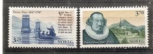 Norway 1176-77 MNH 1997 Petter Dass & Church