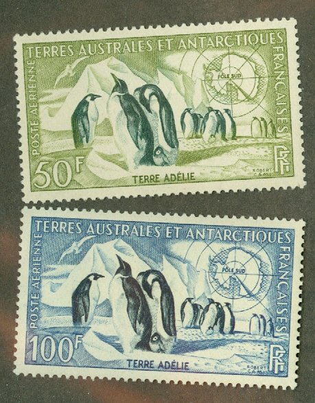 A: French Southern & Antarctic Territories C1-2 MNH CV $77.50 