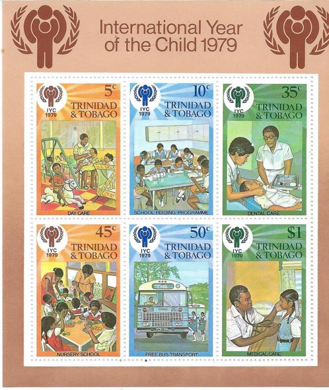 Trinidad & Tobago #1979 Year of the Child S/S (MLH) CV $2.00