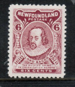 Newfoundland #92a Extra Fine Never Hinged Gem