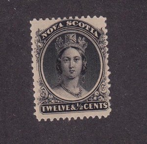 NOVA SCOTIA # 13 VF-MLH CAT VALUE $60 (MS1) 