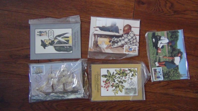 Ciskei Postcards with VFU sets 1984 Trees Uniforms 1985 Troopships Youth etc VFU