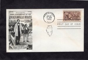 1115 Lincoln Douglas Debates, FDC Fleetwood