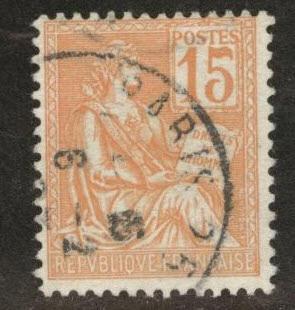 France Scott 117 used 1900-1929 regular issue 