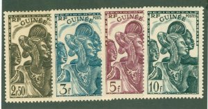 FRENCH GUINEA 156-59 MH CV$ 5.00 BIN$ 2.50