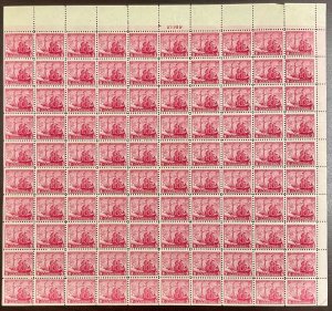 1934 (734) Maryland Founding, 300th Anniv Sheet of 100